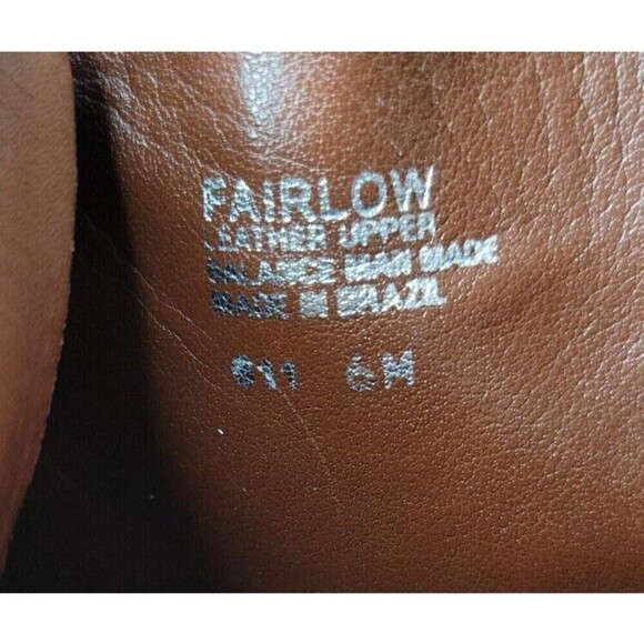 Steven by Steve Madden Fairlow Heeled Cognac Chunky Bootie Strap women Sz 6 EUC! - Picture 10 of 12